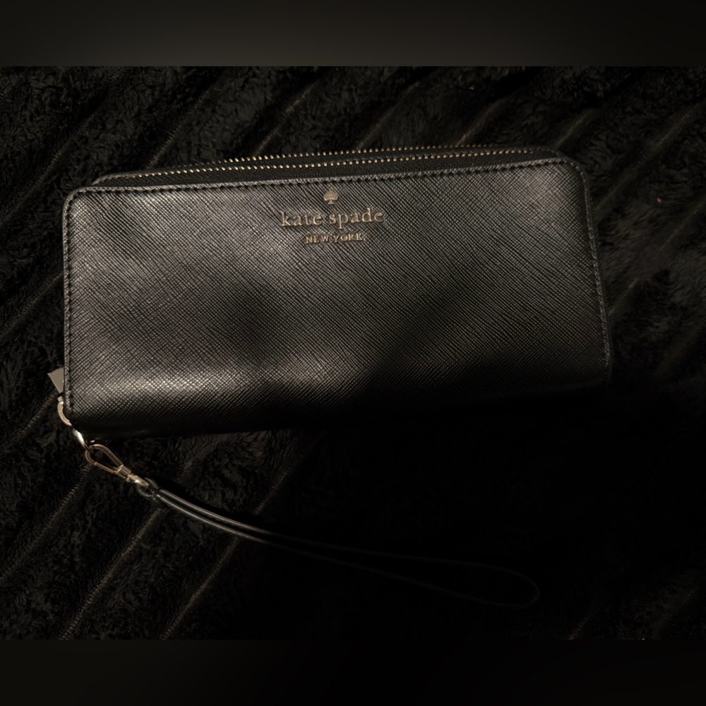 Kate Spade Black Leather Wallet